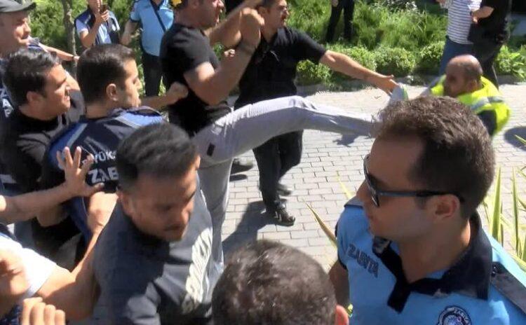 İBB-Valilik arasında ‘kaçak plaza’ gerilimi: Polis ile zabıta karşı karşıya