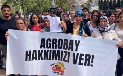 30 gündür mücadele ediyorlar: Agrobay işçileri direnişi İstanbul’a taşıdı