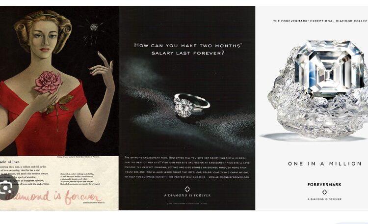 De Beers pırlantada talep düşünce 20'inci yüzyılın en iyi reklam sloganına sarıldı