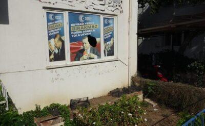 Çanakkale’de Ak Parti’nin seçim irtibat ofisine taşlı saldırı