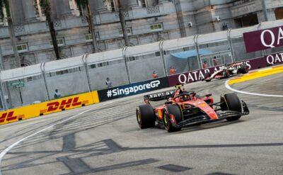 Verstappen’e Singapur’da şok! Carlos Sainz ilk sırada