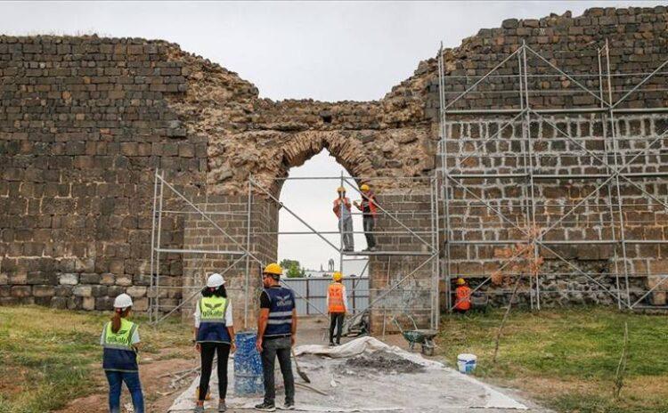 UNESCO Dünya Mirası Diyarbakır Surları restorasyonunda, sona yaklaşıldı