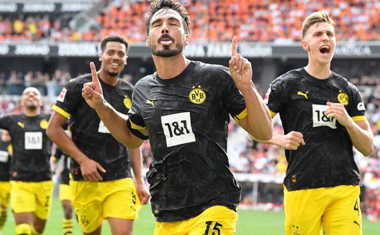 Dortmund'u Hummels kurtardı
