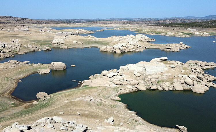 Edirne'nin su ihtiyacının 70'ini karşılayan barajın doluluk oranı yüzde 9'a düştü