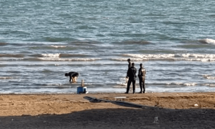 Eğirdir Gölü'nde 10 el bombası bulundu