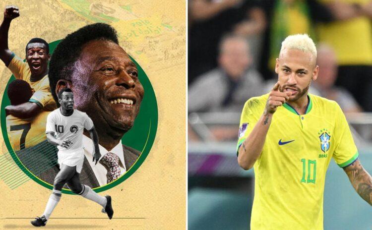 Neymar, Pele'yi solladı, Brezilya tarihine adını yazdırdı