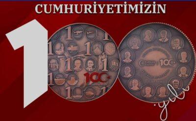 Darphane’den Cumhuriyet’in 100. Yılı’na özel hatıra para