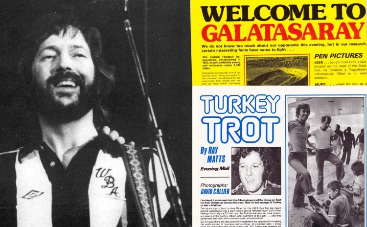 Galatasaray'ın ilk İngiltere seferinde sponsor Eric Clapton'dı!
