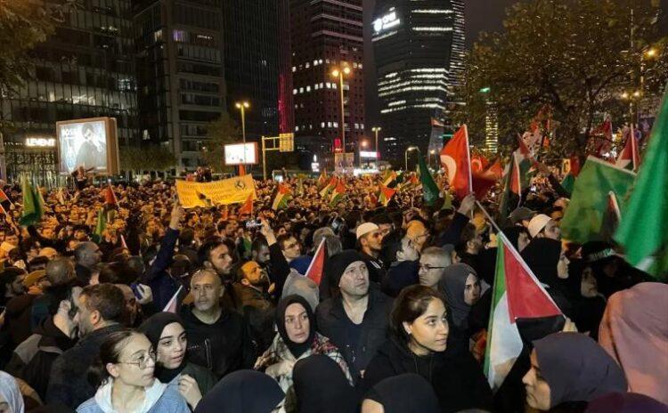 Protesto gösterileri sonrası İsrail'den 'Türkiye'yi terk edin' çağrısı geldi