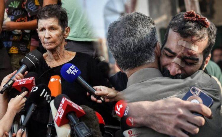 Hamas'ın serbest bıraktığı rehinelerden Yocheved yaşadıklarını anlattı