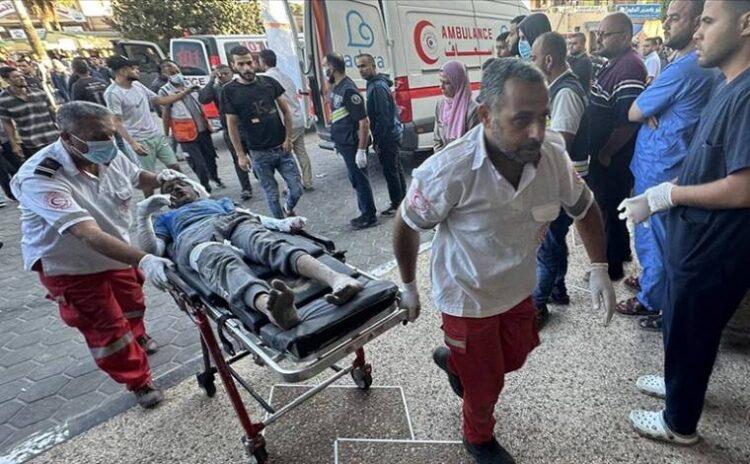 Alarm veren Gazze hastanelerine Türk Kızılayı’ndan yakıt desteği