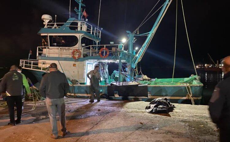 Samsun’da balıkçıların ağlarına bir ceset takıldı