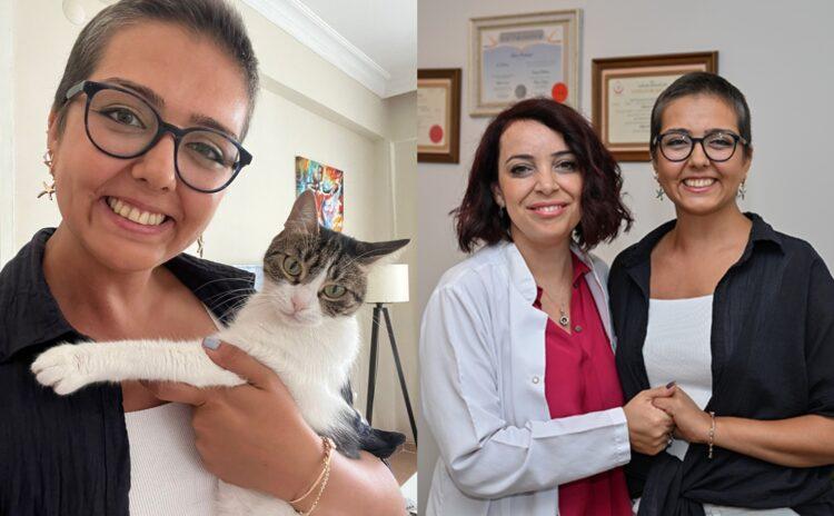 Meme kanseri olduğunu kedisi sayesinde fark etti: Hayvanlar kanseri hisseder mi?