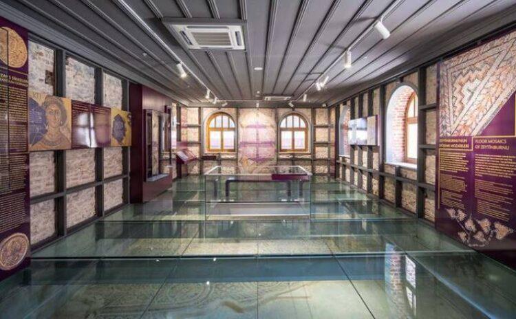 İstanbul'un orta yerinde 1500 yıllık mozaik müzesi