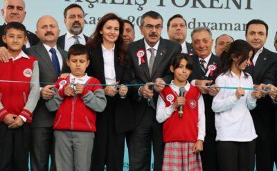 Adıyaman Besni’deki Beşiktaş İlkokulu açıldı