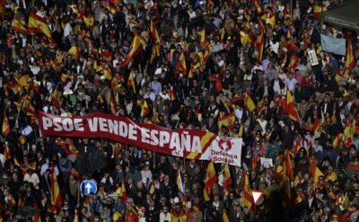 Katalan affına karşı yeni eylem: 170 bin kişi katıldı