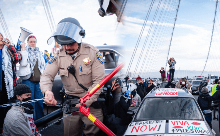 ABD'de protesto 'tufanı': Köprü kapatıldı, onlarca kişi gözaltında