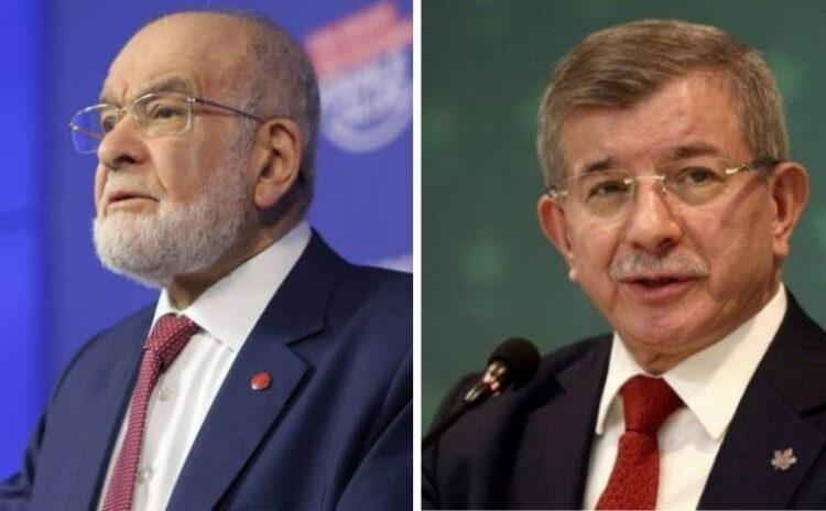 Karamollaoğlu sansürü eleştirdi, Davutoğlu İsrail boykotu için 'şov' dedi