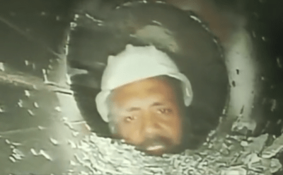 Hindistan’da tünelde 10 gündür mahsur işçiler ilk kez görüntülendi