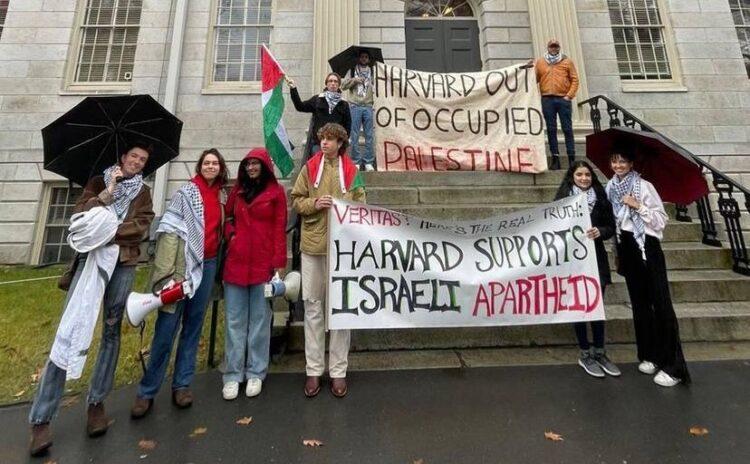 Harvard gazetesinden 'Soykırım' diyen Filistinli öğrenciye sansür