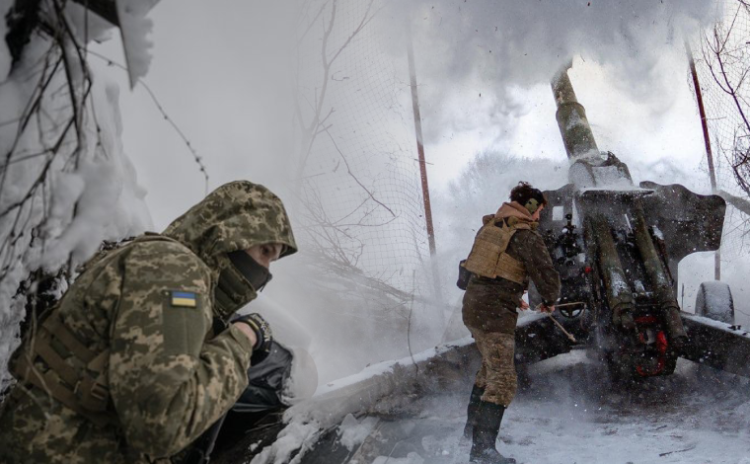 Ukrayna cephelerini kar fırtınası vurdu