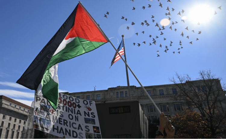 ABD'de işçiler, siyahiler, öğrenciler ve çevreciler Filistin için tek yürek: İsrail'in savaş suçlarını ABD doları besliyor