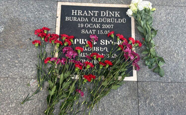 Meclis'te Hrant Dink tepkisi, Agos önünde protesto