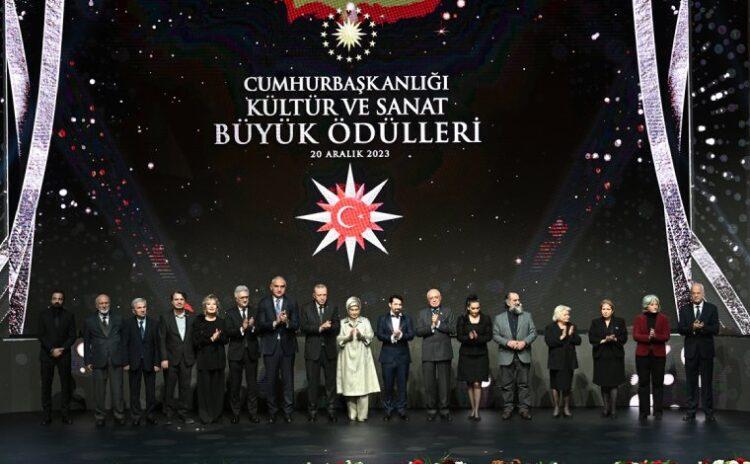 Cumhurbaşkanlığı Kültür Sanat Büyük Ödülleri sahiplerini buldu