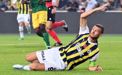 Fenerbahçe’de korkutan gelişme: Edin Dzeko antrenmana çıkamadı