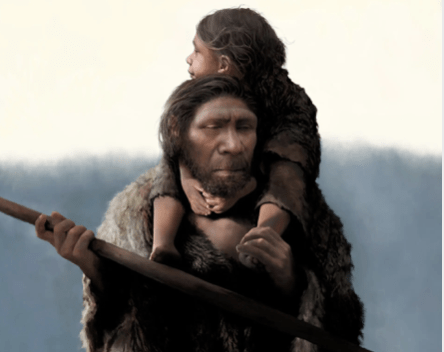 Bundan 43 bin yıl önce yaşamış bir baba kızla tanışın
