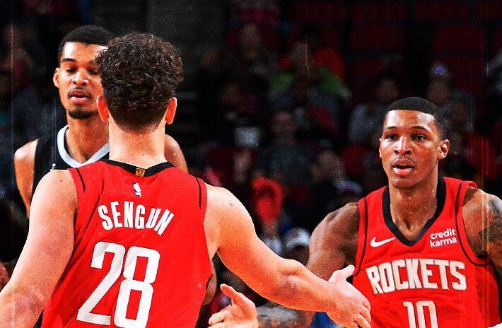 Cedi ve Alperen kozlarını paylaştı, Rockets kazandı