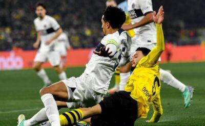Ölüm grubundan Dortmund PSG el ele çıktı
