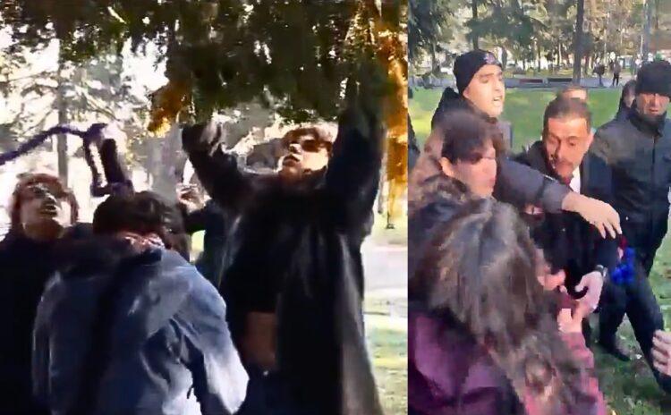 Akademide yılbaşı muharebeleri: Ağaç süsleyen öğrencileri dövdüler