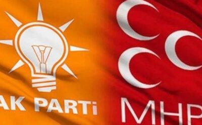 Ak Parti ve MHP 29 ilde anlaştı: Bartın ve Erzincan’da adaylar MHP’den