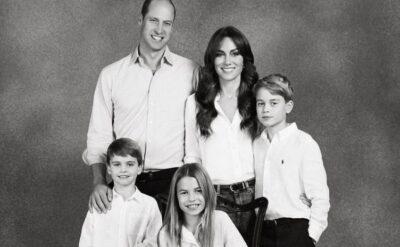 Adettendir: Galler Prensi ve Prensesi Noel için aile fotoğrafı çektirdi