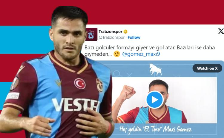 Maxi Gomez golü Trabzonspor'a attı: 24.5 milyon TL