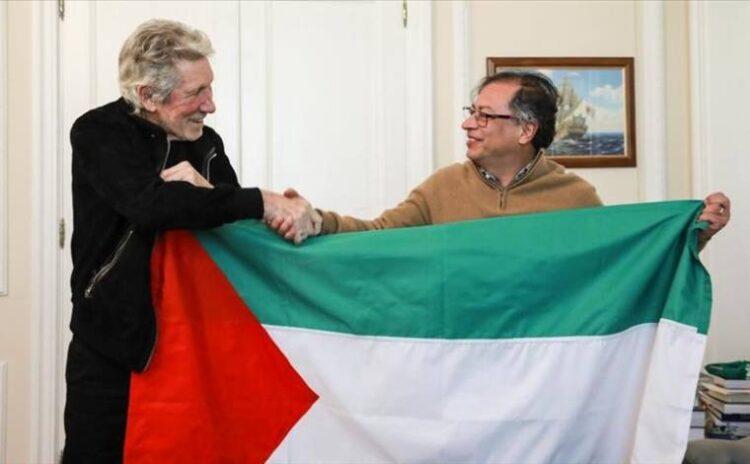 Roger Waters Filistin için Kolombiya'dan destek istedi