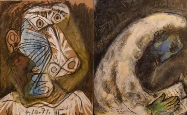 Polis, İsrail'den çalınan Chagall ve Picasso tablolarını 14 yıl sonra Belçika'da buldu