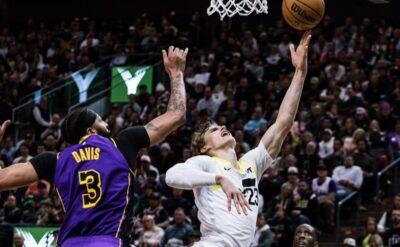 Utah, LeBron’suz Lakers’a acımadı