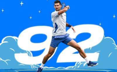 Avustralya’da 100’de 92 Djokovic
