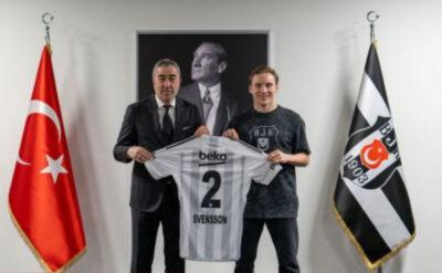 Jonas Svensson Beşiktaş’a imza attı, antremana çıktı