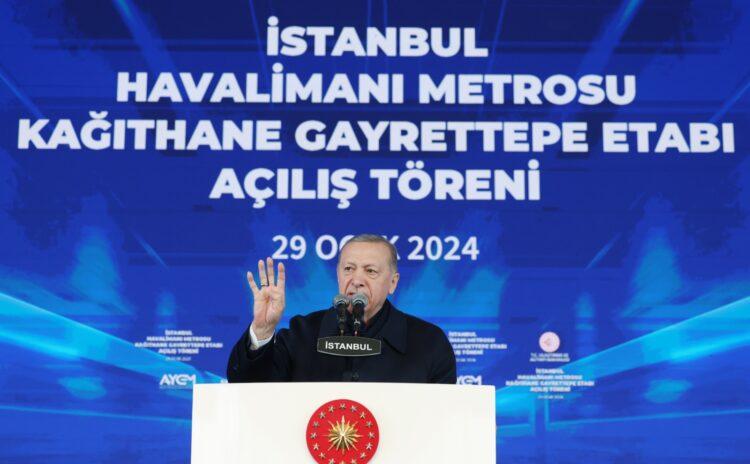 Erdoğan: İstanbul'un ulaşımını iki büyük tünelle rahatlatacağız