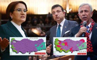 İstanbul ve Ankara adayları açıklandı ama… İYİ Parti’nin unuttuğu haritalar
