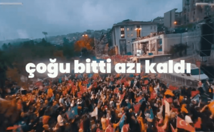 AK Parti'den İstanbul için seçim şarkısı: Çoğu bitti azı kaldı