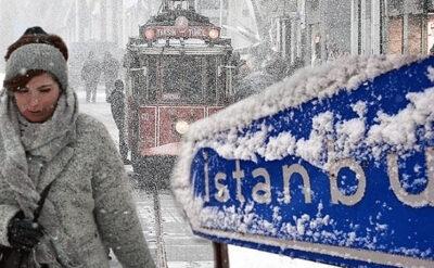 İstanbul’a 10 gün sonra kar yağabilir