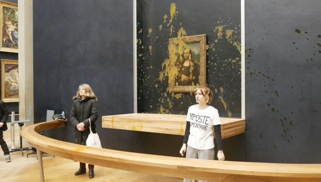 Fransa Kültür Bakanı Mona Lisa eylemcilerine öfkeli: Hiçbir gerekçe haklı göstermez