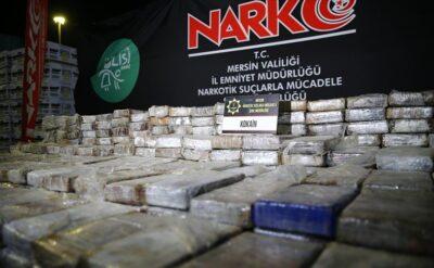 Mersin Limanı’nda 120 milyon liralık kokain