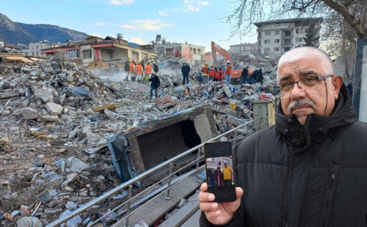 Depremde kaybolan kardeşini arıyor: En büyük şanssızlığımız taşrada yaşamamız