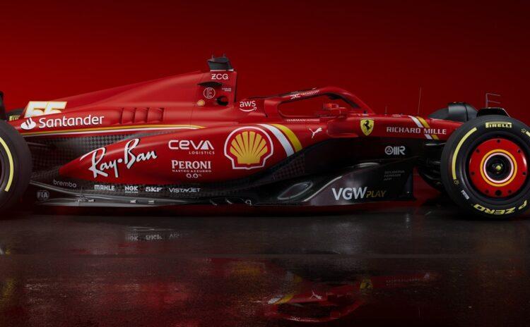 Ferrari'nin 2024 F1 aracı görücüye çıktı