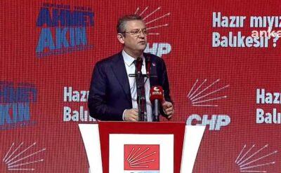 Özel, İYİ Parti’ye Balıkesir’de 2019’u hatırlattı: Milli irade hırsızlığı var